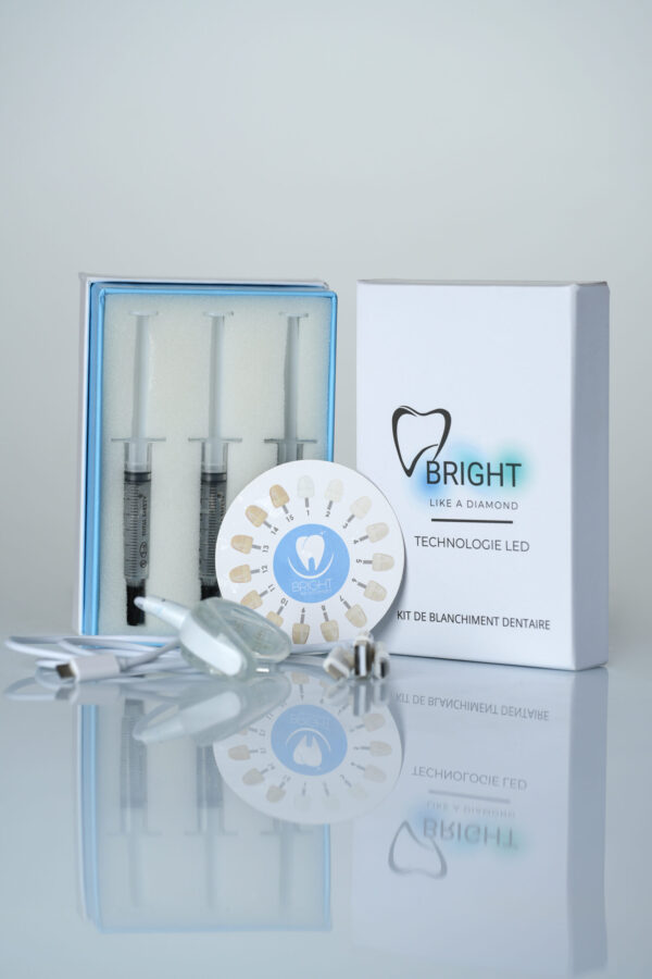Kit de Blanchiment Dentaire Brighteeth – 9 applications